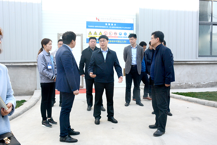 Zhao Huisheng, Secretary of the Disciplinary Committee of Luoyang City, visited the company for investigation