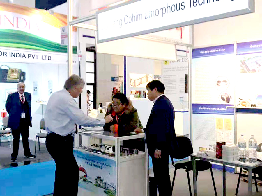 Zhonghe Amorphous Technology participated in the Munich Electronic Components Expo for the first time